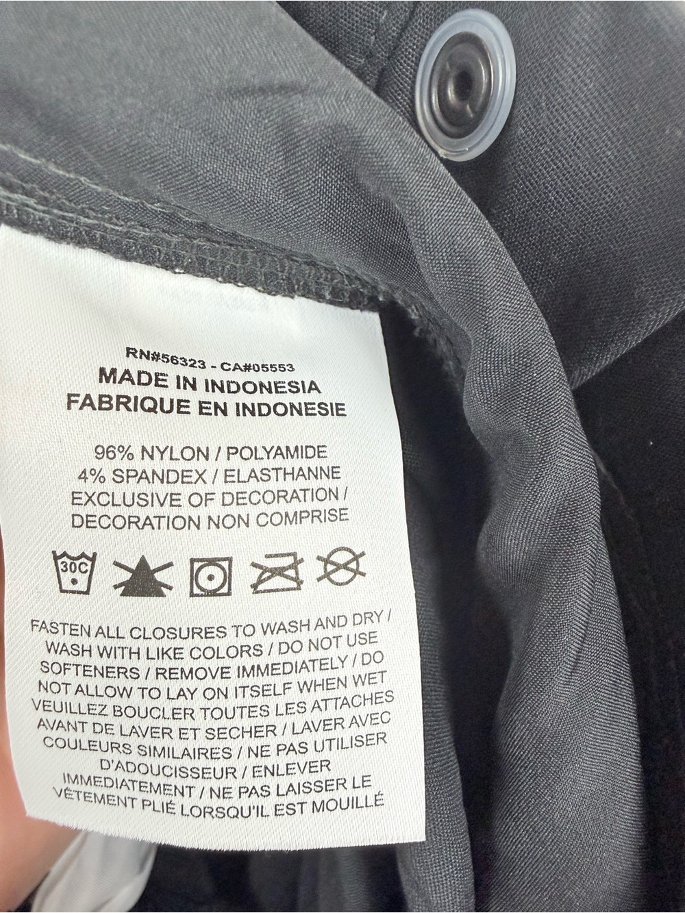 Nike ACG Smit Summit Black Maxi Skirt Size XS NWT - Picture 15 of 15